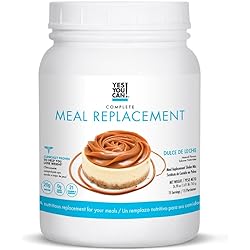 Yes You Can! Complete Meal Replacement Powder - 15 Servings, 20g of Protein, 0g Added Sugars, 21 Vitamins and Minerals | All-in-One Nutritious Meal Replacement Shake Dulce De Leche