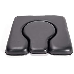 PU Commode Seat Cushion, Padded Cushion for Bedside Commodes, Chair, Shower Wheelchair,"C" Shape