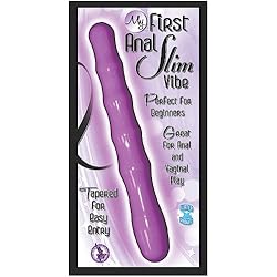 Nasstoys Easy Entry Waterproof Tapered Beginners First Choice Slim Anal Vibe, Purple