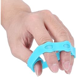 FECAMOS Finger Trainer, Hand Grip Workout Equipment Finger Exerciser Good Elasticity Trapezoid 3Pcs for Finger Exercising