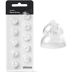 Oticon Replacement Domes for MiniRite Hearing Aids 8mm Power