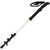 Trekking Poles, Nonslip and Comfortable Walking Sticks Strong and Durable with Ergonomic Grip for Hiking for TrekkingWhite