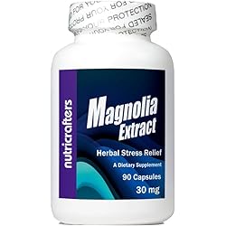 Magnolia 45X Extract 30mg 90 Capsules - 45 Times More Potent Than Standard 2% Products