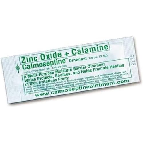 Calmoseptine Ointment, 18 OZ Foil Pack Pack of 10