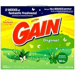Gain Detergent Powder, 183-Ounce