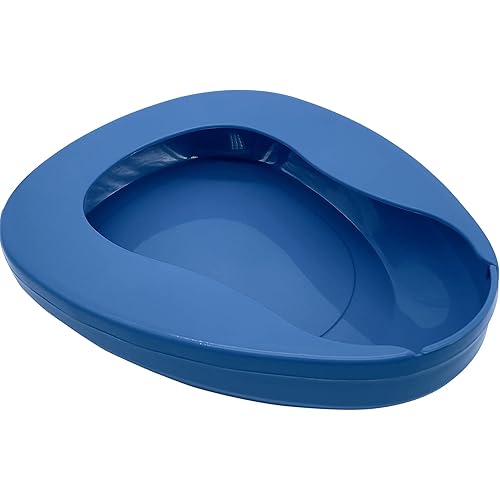 HygiCare Durable Bedpan Portable Easy to Use Clean Heavy Duty for Men Women Patients Hospital Nursing Home 1 Each