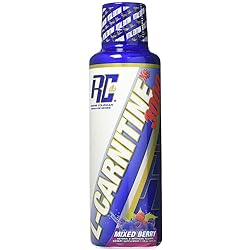 Ronnie Coleman Signature Series L-Carnitine XS 3000 Liquid, Amino Acids Metabolism and Lean Muscle Strength Support, Stimulant Free, Sugar Free, Zero Carbs, Mixed Berry, 16 Oz