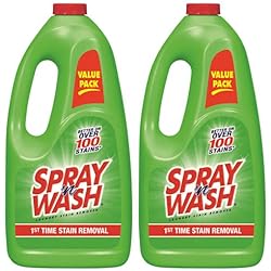 Spray 'n Wash Pre-Treat Laundry Stain Remover Refill, 60 fl oz Bottle Pack of 2