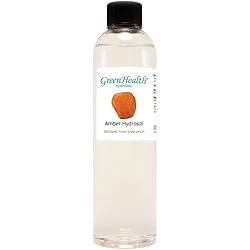 Amber Hydrosol Floral Water - 8 fl oz Plastic Bottle wCap