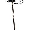 FixtureDisplays® Adjustable Folding Walking Canes Sticks for Men Women Aid Support Mobility Aids for Seniors Disabled and Elderly Stick Cane Male Female 33-37 inches 16802
