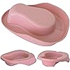 Bedpan – Smooth Contoured Stackable Bed Pan – Portable and Easy to Clean - for Bed-BoundBedridden Patient for Women and Men