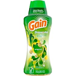 Gain Fireworks Laundry Scent Booster Beads for Washer, Original, 26.5 Ounce