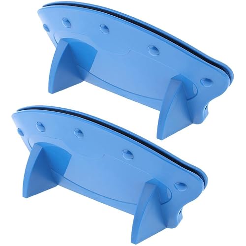Prettyia 2pcs Blue Durable Playing Card Holder for Senior Elderly Adults Disabled CAN to 15 Cards