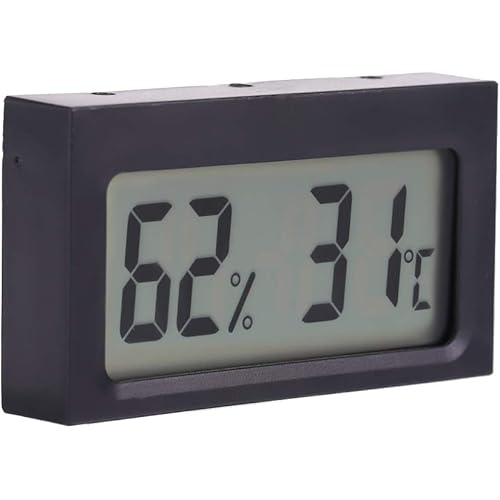 Thermometer Electronic Temperature Humidity Hygrometer Small Volume Easy to Carry for Office for Home with Light Weight of 20.5g