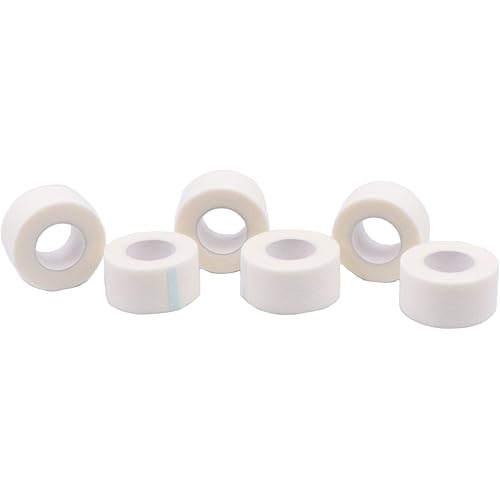Healthstar First Aid Paper Tape White, 1" x 10yds - 6 Pack