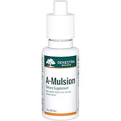 Genestra Brands - A-Mulsion - Emulsified Vitamin A Liquid - 1 fl. oz. - Citrus Flavor