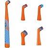 4in1 Electric Scrubber Cleaning Brush with 4 Replacement Heads Dirt Oil Dust Household Brush for Tub Bathroom Kitchen