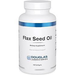 Douglas Laboratories Flax Seed Oil | Provides Omega Fatty Acids for Immune Support | 100 Softgels