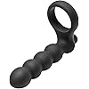 Frisky Double Fun Cock Ring with Double Penetration Vibe