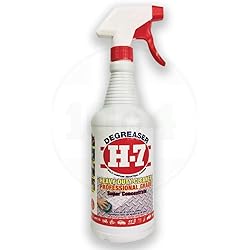 H-7,H-7 Degreaser 32 oz,Heavy Duty Cleaner and Degreaser