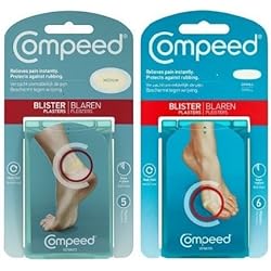 Compeed Brand Blister Cushion Pads Medium and Small Packs