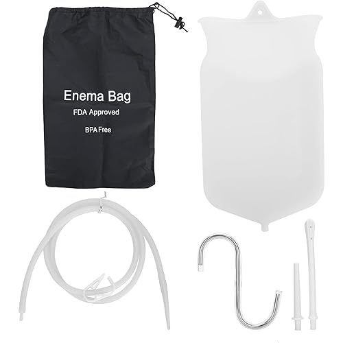 Coffee Enema Bag, Enema Bag Kit Cleaning Ideal Easy for Coffee Water Colon Cleansing