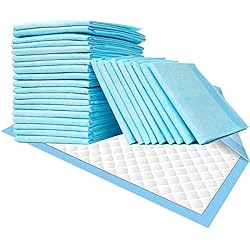Disposable Underpads 50PCS Incontinence Bed Pads 24"X36" Disposable Changing Pads Ultra Absorbent Waterproof Incontinence Furniture Protection