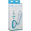 Doc Johnson Bloom - Intimate Body Pump - Automatic - Vibrating - Rechargeable - 4-in-1 Interchangable Set - Heightens Sensitvity, Sky BlueWhite