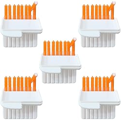 Trantone Wax Guards 1.5mm,Starkey 40pcs Replacement Wax Filters for CIC, ITE and ITC Hearing aids.5 Pack Hearing Aids Cleaning Tools