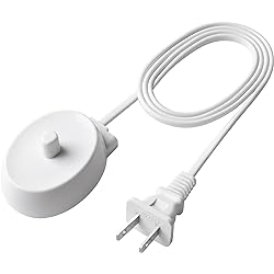 Toothbrush Charger for Braun Oral B Electric Toothbrush,Inductive Charging Base Model 3757 Portable Waterproof Power Cord