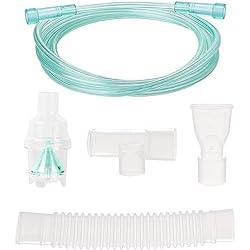 Green Accessories Kit with Tubing and Mouthpiece for Kids and Adults, Suit for Home & Travel Use