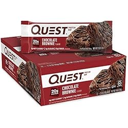chocolate brownie protein bars, high protein, low carb, gluten free, keto friendly, 12 count