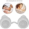 Anti Snoring Device, Comfortable Anti-snore Nose Purifier, Nostril for Office Home Travelwhite