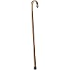 Lumex Standard Wood Canes - Walking Stick, Mobility Aids for Men and Women, 78" x 36" Length, Walnut Finish, Pack of 6, 5180A