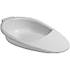 Pepe - Bed Pans for Elderly Females, Easy to Clean Bedpans for Men, Comfortable Bed Pans for Elderly Men, Bedpans for Women with Handle, Female Bed Pan for Urine, Portable Bed Pan for Adults White