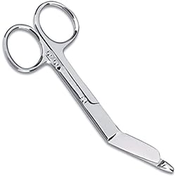 Prestige Medical Bandage Scissor with Tensionrite Clip, 4.5 Inch, 1.35 Ounce