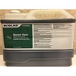 Ecolab 61249461 Market Clean Alkaline Floor Cleaner - 2.5 Gallon