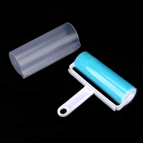 Washable Lint Roller, Reusable Lint Rollers Sticky with Cover for Pet Hair Clothes Roller Dusting Brush Sofa Fluff Cleaner Cleaning Tools