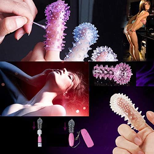 IRIAVI Couples Can Reuse The Gift Set Combination with Crystal Silicone Sheath 3 Finger Cover
