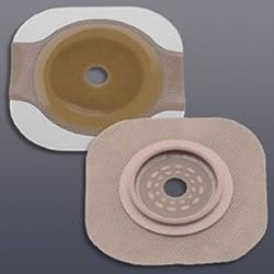Colostomy Barrier New Image Flextend 2-34" Blue Code Hydrocolloid Cut-to-fit, Up to 2-14" #14604, Sold Per Box