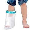 Doact Kids Cast Cover Protector Foot for Shower Bath, Waterproof Cast Keep Cast Bandage Dry, Reusable Watertight Cast Bag for Broken Surgery Foot Wound Burns Ankle ToeChild Leg 12"