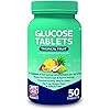 Rite Aid Glucose Tablets, Tropical Fruit, 50 Count | Blood Sugar Support Supplements for Diabetics