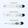 BV Medical Digital Thermometer Rigid Tip 10sec. W100 Probe Covers Pack