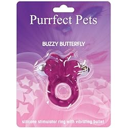 Hott Products Purrrfect Pet Cockring Clit stimulator Bunny - Magenta