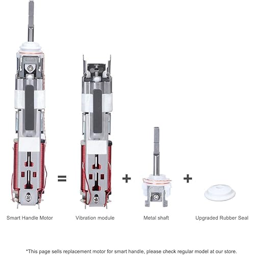 Million Magnets Electric Toothbrush Vibration Device Motor with Sensor Wire Compatible with Philips HX992x, HX993x, HX9957, HX6800, HX681x, HX683x, HX751x, HX9690 Series