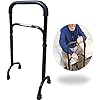 Rock Steady Cane- Stand Assist Adjustable Walking Cane Keeps You Independent - Walking, in Your Bathroom and Car. The Versatile Self Standing Cane Replaces Walkers, Crutches and Easy Up Aids