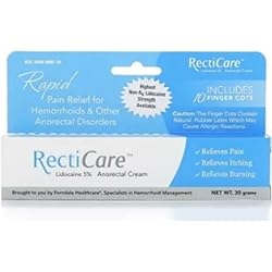 Recticare Anorectal Cream 1 Oz Pack of 2