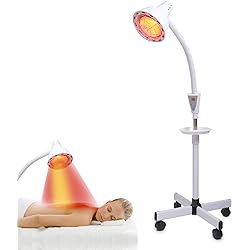 Infrared-Light-Red-Heat-lamp - 275W Near Red Infrared Heat Lamp for Relieve Joint Pain and Muscle Aches for Body Standing Heat Lamp