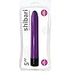 Shibari Classic 5" Vibrator Slim Line Adult Sex Toy for Women Purple