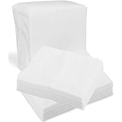 Disposable Dry Wipes, 100 Pack – Ultra Soft Non-Moistened Cleansing Cloths for Adults, Incontinence, Baby Care, Makeup Removal – 9.5" x 13.5" - Hospital Grade, Durable – by ProHeal